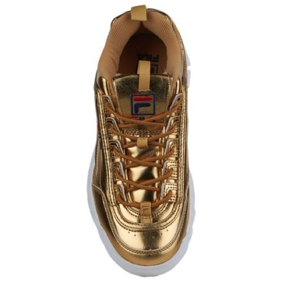 fila gold shoes